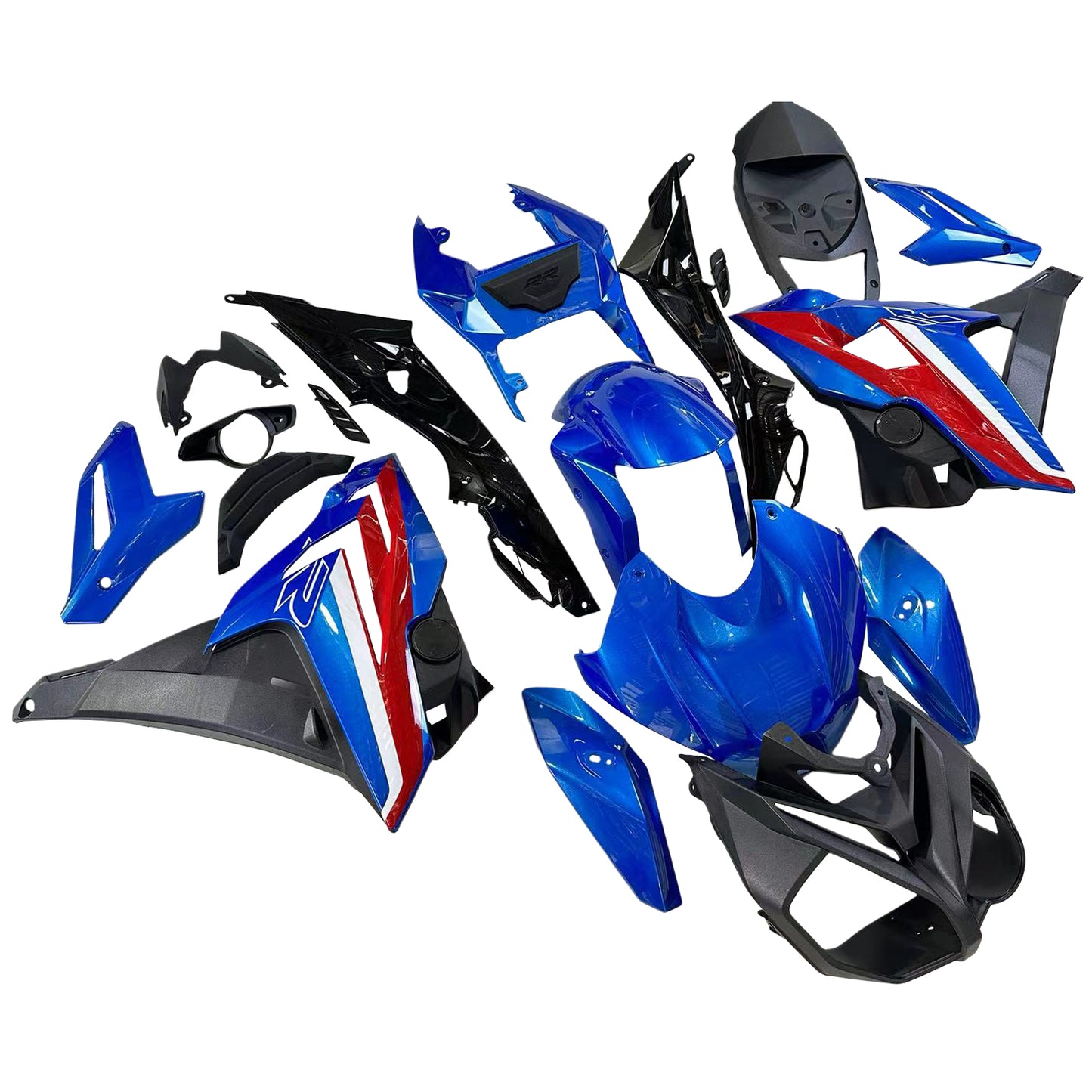 Amotopart Kit Carena BMW S1000R 2014-2017 Carrozzeria Plastica ABS