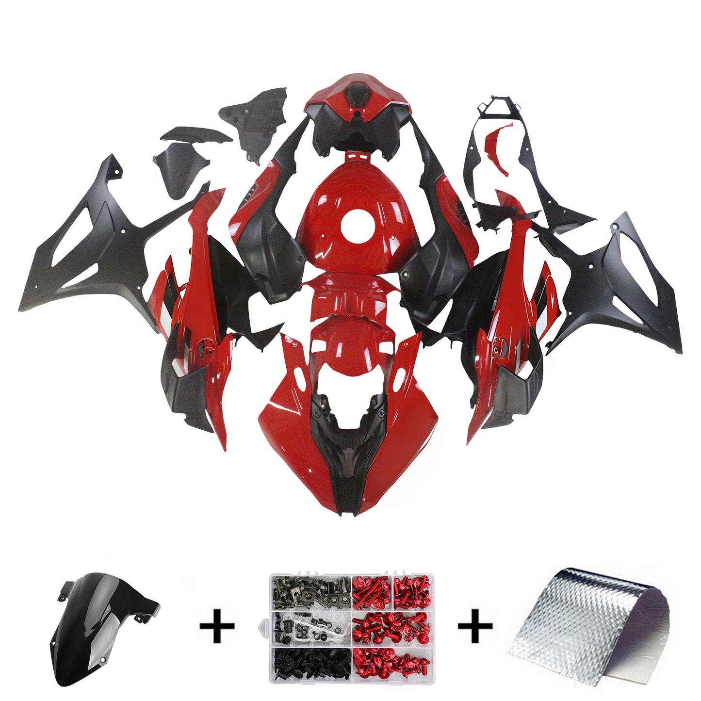 Kit carena iniezione BMW S1000RR 2023-2024 Carrozzeria plastica ABS