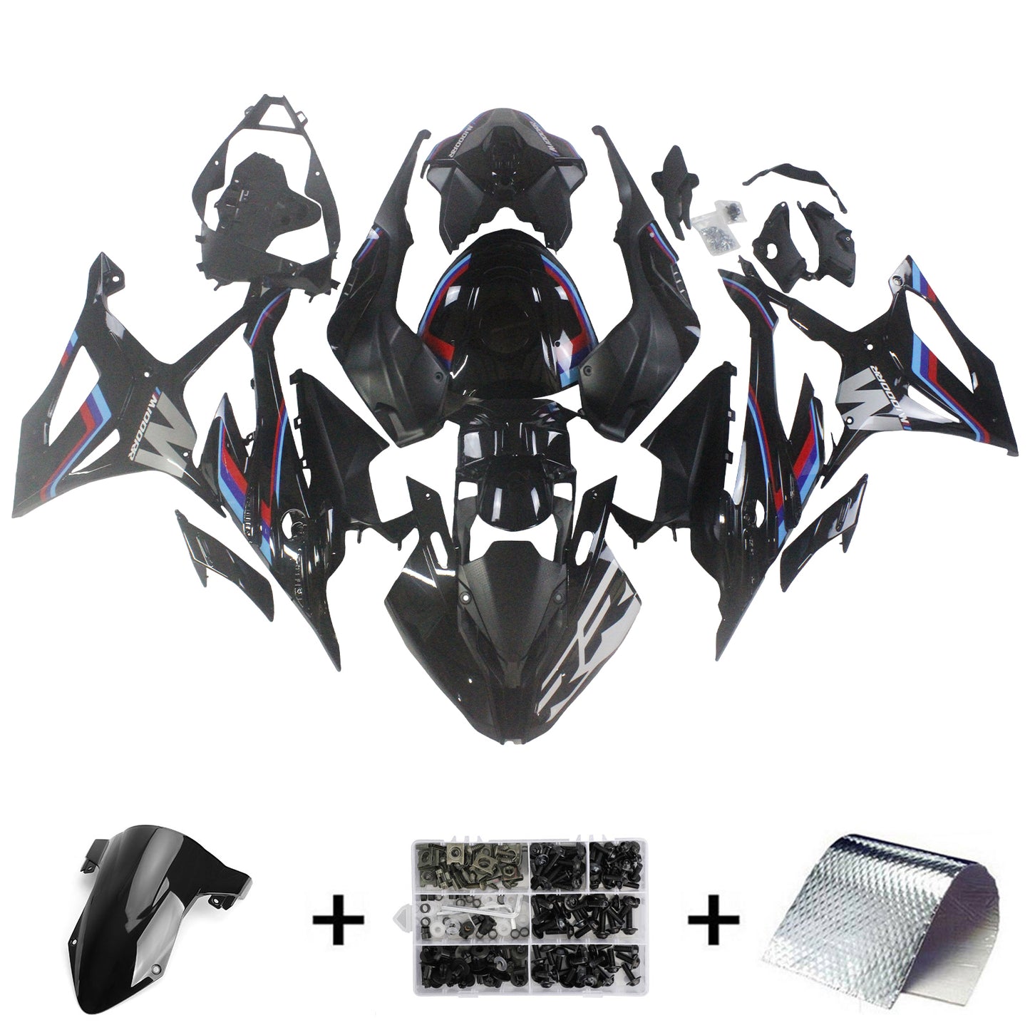 Kit carena iniezione BMW S1000RR 2023-2024 Carrozzeria plastica ABS