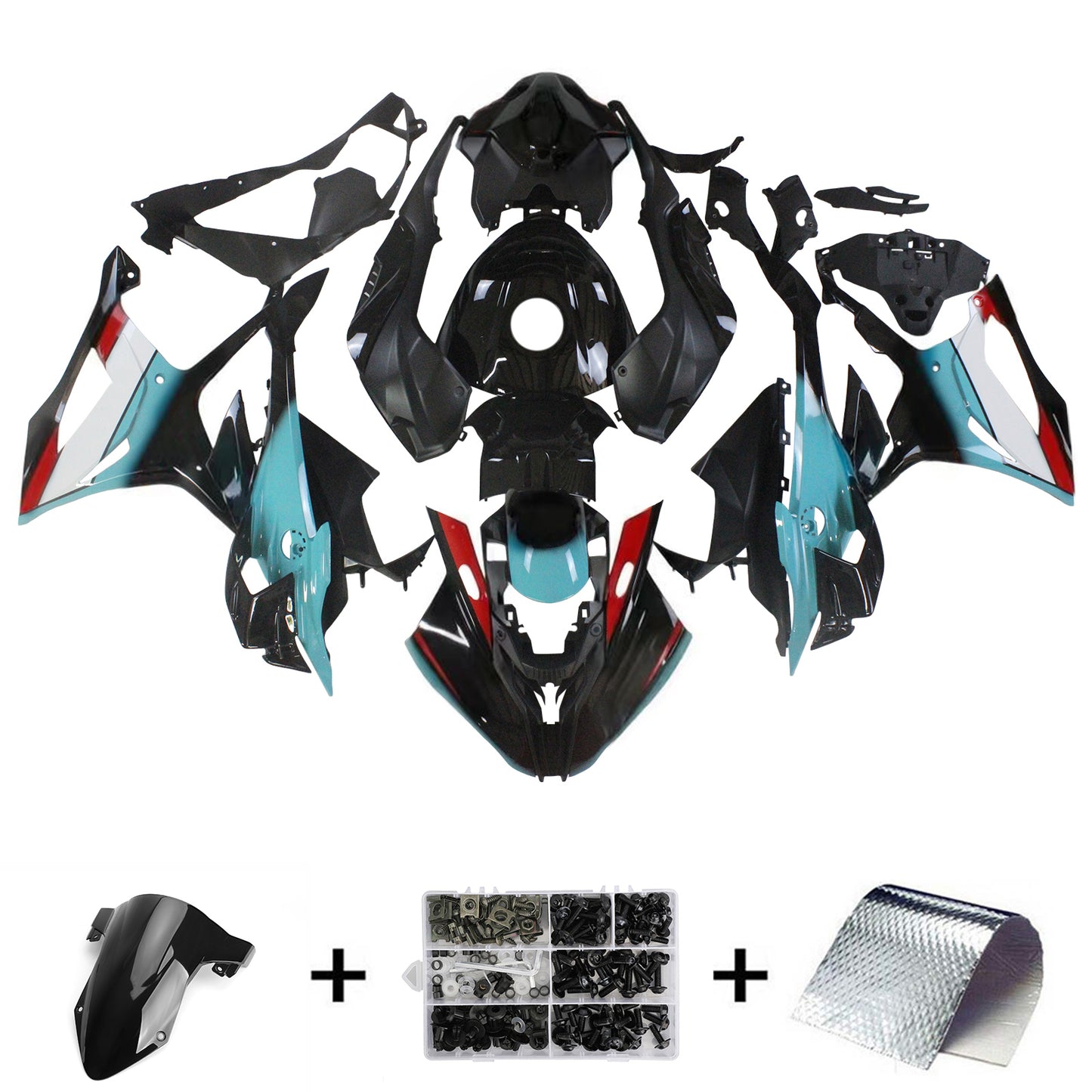 Kit carena iniezione BMW S1000RR 2023-2024 Carrozzeria plastica ABS