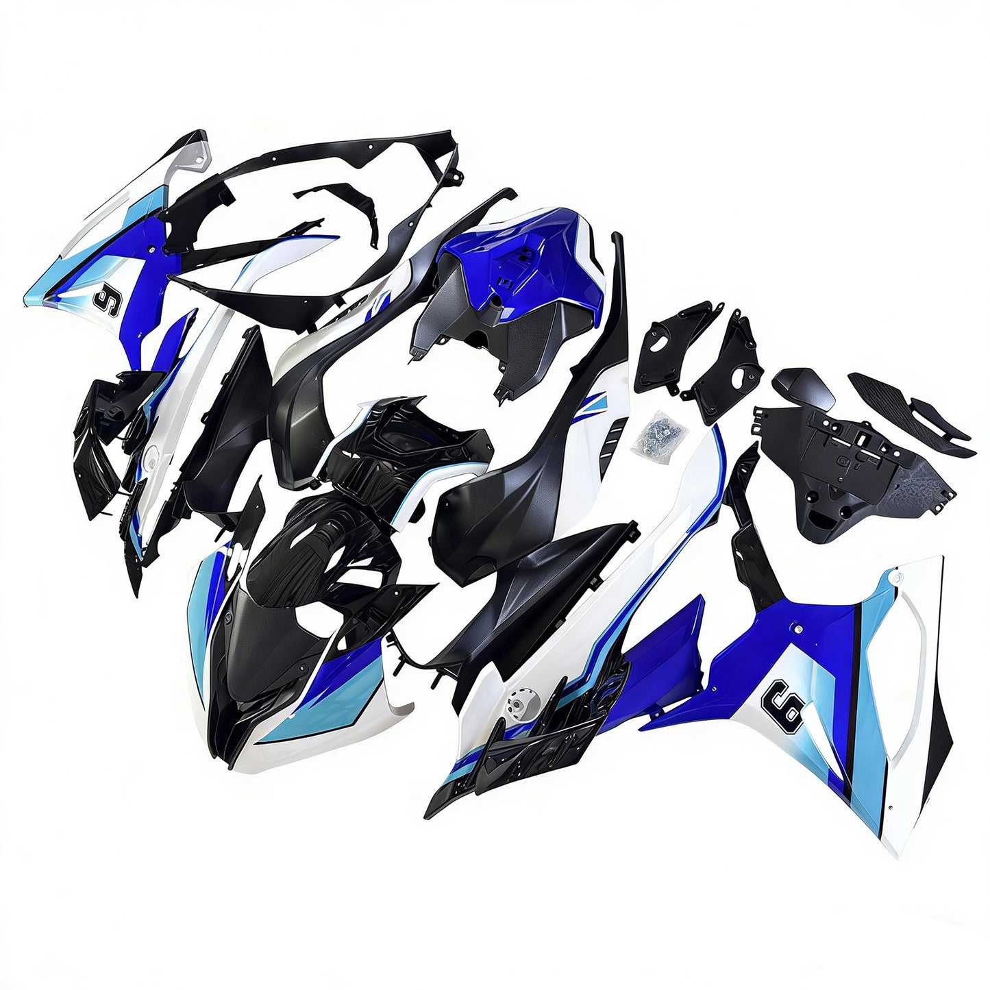Kit carenatura iniezione BMW S1000RR 2023-2024 Carrozzeria plastica ABS