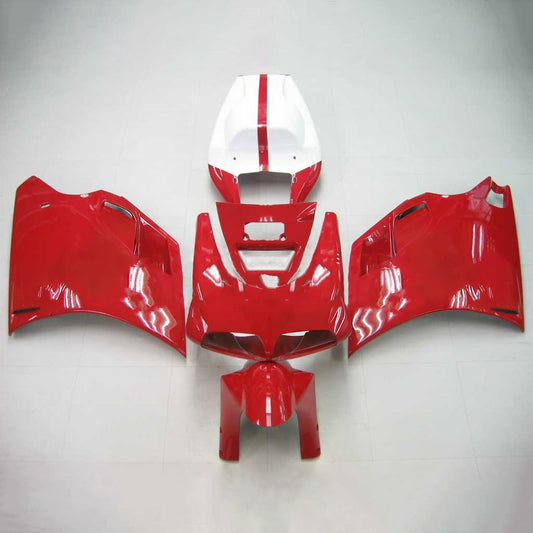 Amotopart Ducati 1996-2002 996/748 kit di fax bianco rosso