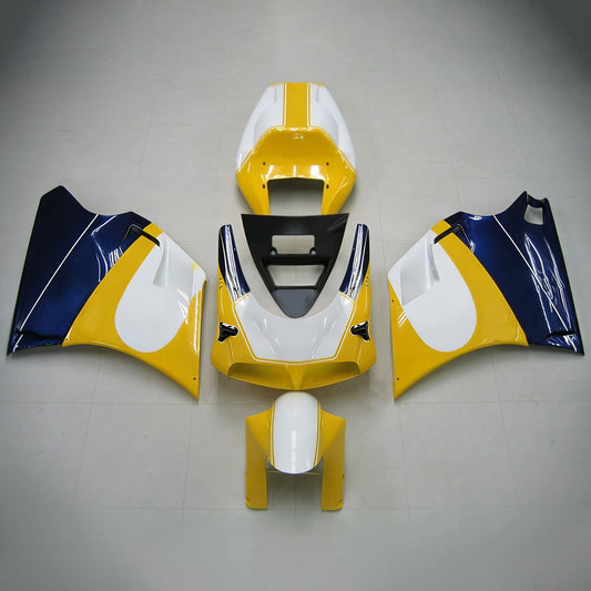 Amotopart Ducati 1996-2002 996/748 kit di carenatura blu giallo