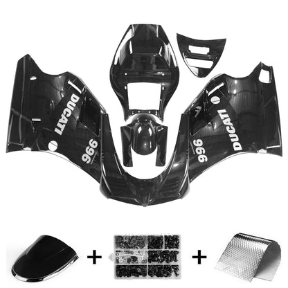 Amotopart Ducati 1996-2002 996/748 All Black Fearing Kit