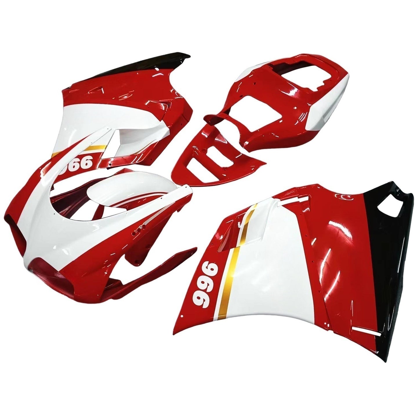Amotopart Ducati 996 748 1996-2002 Kit Carenatura Carrozzeria ABS