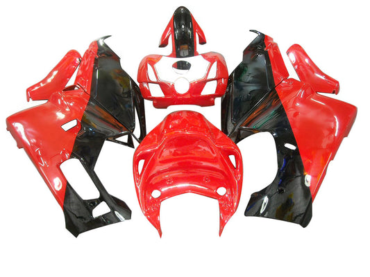Carene per Ducati 999 Red &amp; Black Monster Mob Racing 2003-2004 (Generico