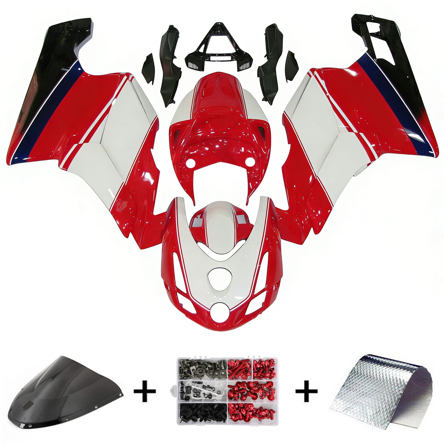 Kit carenatura per DUCATI 749 999 2003-2004 03-04 Generico