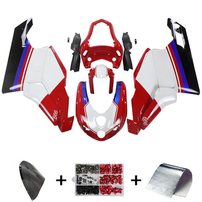 Amotopart Ducati 2005-2006 999/749 Kit di rivestimento rosso Wei? Es
