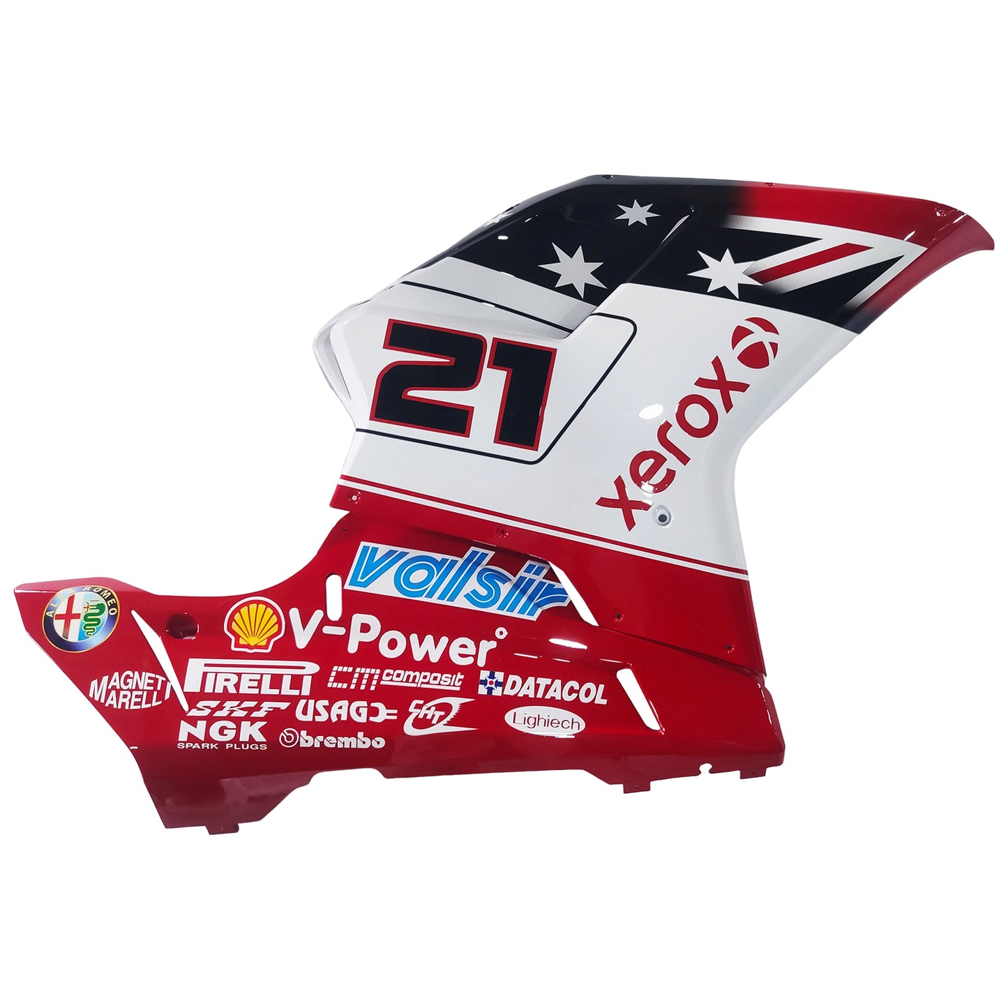 Ducati 1098/1198/848 (2007-2012) Carrozzeria Carena ABS Stampaggio Iniezione 17 Colori Generico