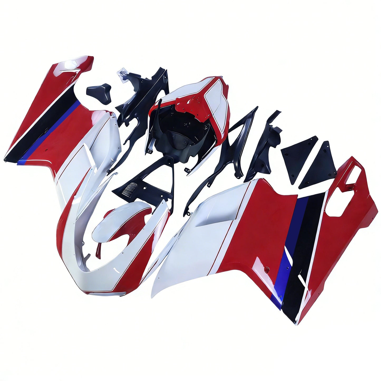 Carene per 2007-2012 Ducati 1098 1198 848 Rosso Xerox Generico