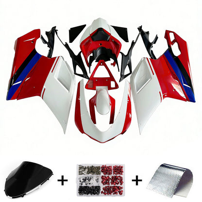 Ducati 1098/1198/848 2007-2012 Rosso Xerox Carrozzeria Carenatura ABS Stampaggio ad Iniezione 7# Generico