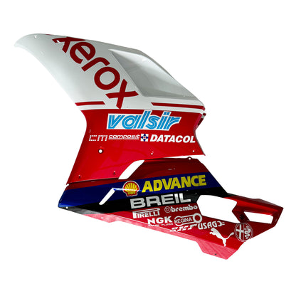 Carene per 2007-2012 Ducati 1098 1198 848 Bianco e Rosso Xerox Generico