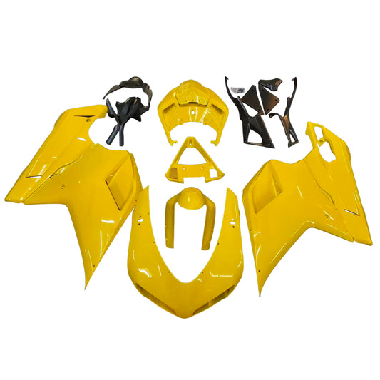 Ducati 1098/1198/848 2007-2012 Giallo Oro Carrozzeria Carenatura ABS Stampaggio ad Iniezione 11# Generico