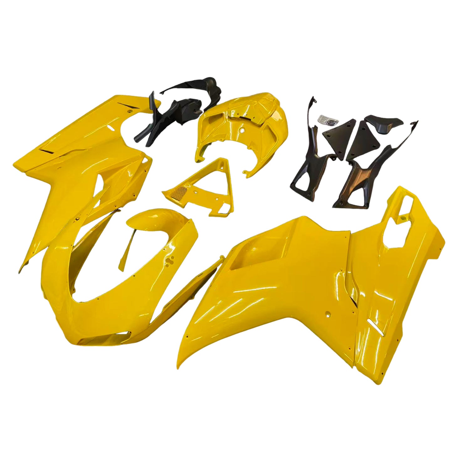Ducati 1098/1198/848 2007-2012 Giallo Oro Carrozzeria Carenatura ABS Stampaggio ad Iniezione 11# Generico