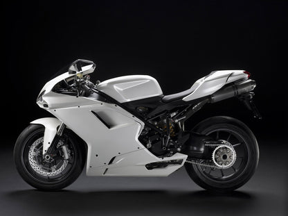 Ducati 1098/1198/848 2007-2012 Bianco Carrozzeria Carenatura ABS Stampo Iniezione 13# Generico