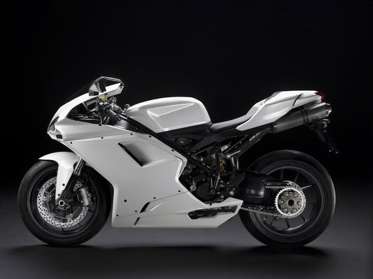 Ducati 1098/1198/848 2007-2012 Bianco Carrozzeria Carenatura ABS Stampo Iniezione 13# Generico