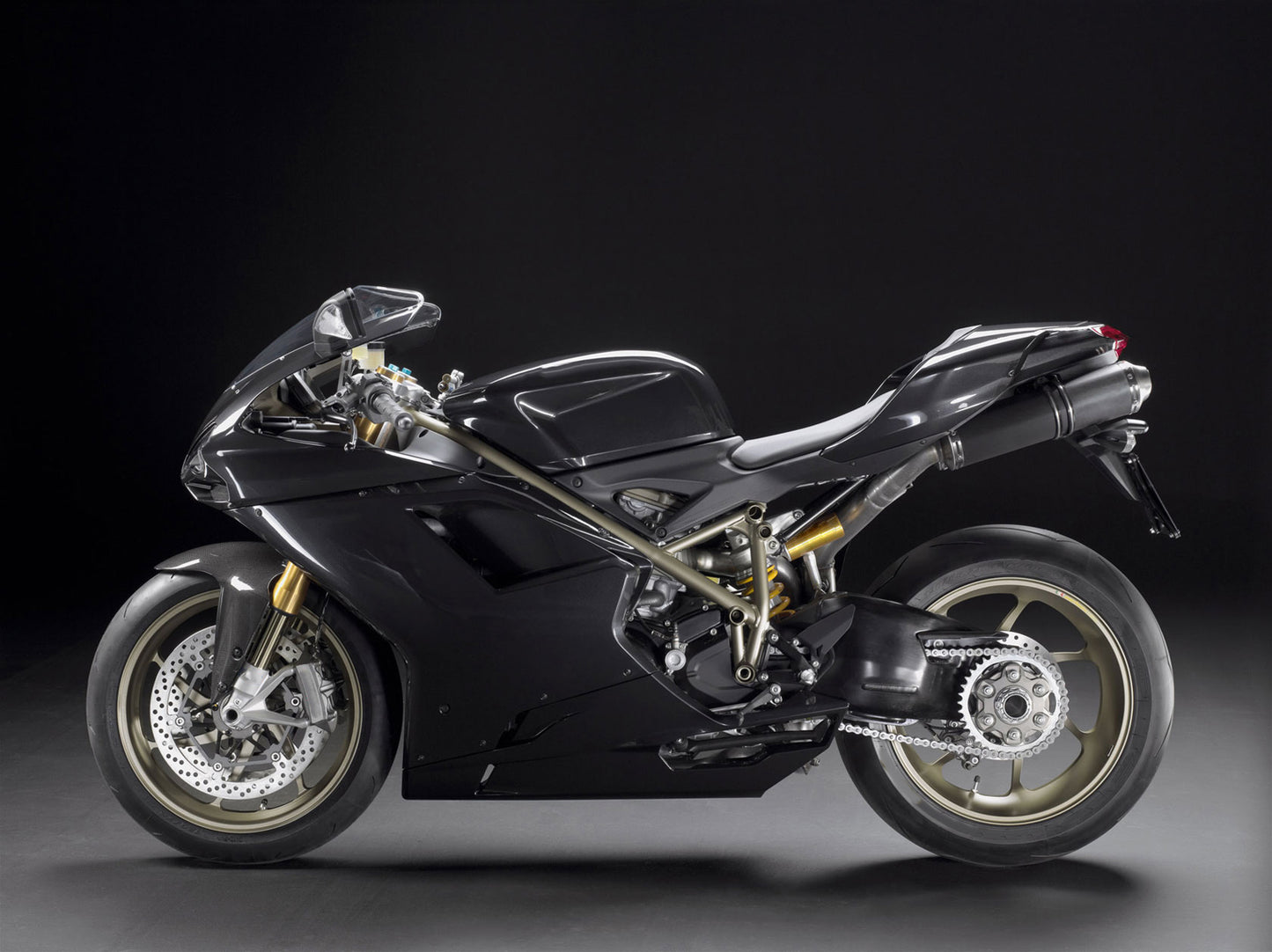 Ducati 1098/1198/848 2007-2012 Nero Carrozzeria Carenatura ABS Stampo ad iniezione 14# Generico