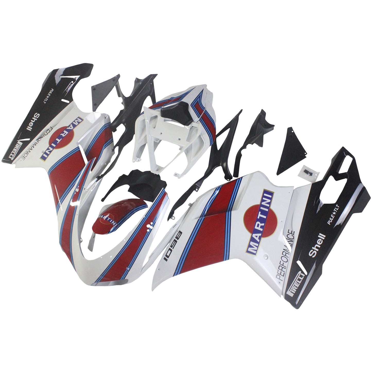 Carenatura Per DUCATI 1098 848 1198 2007-2012 08 09 Generico