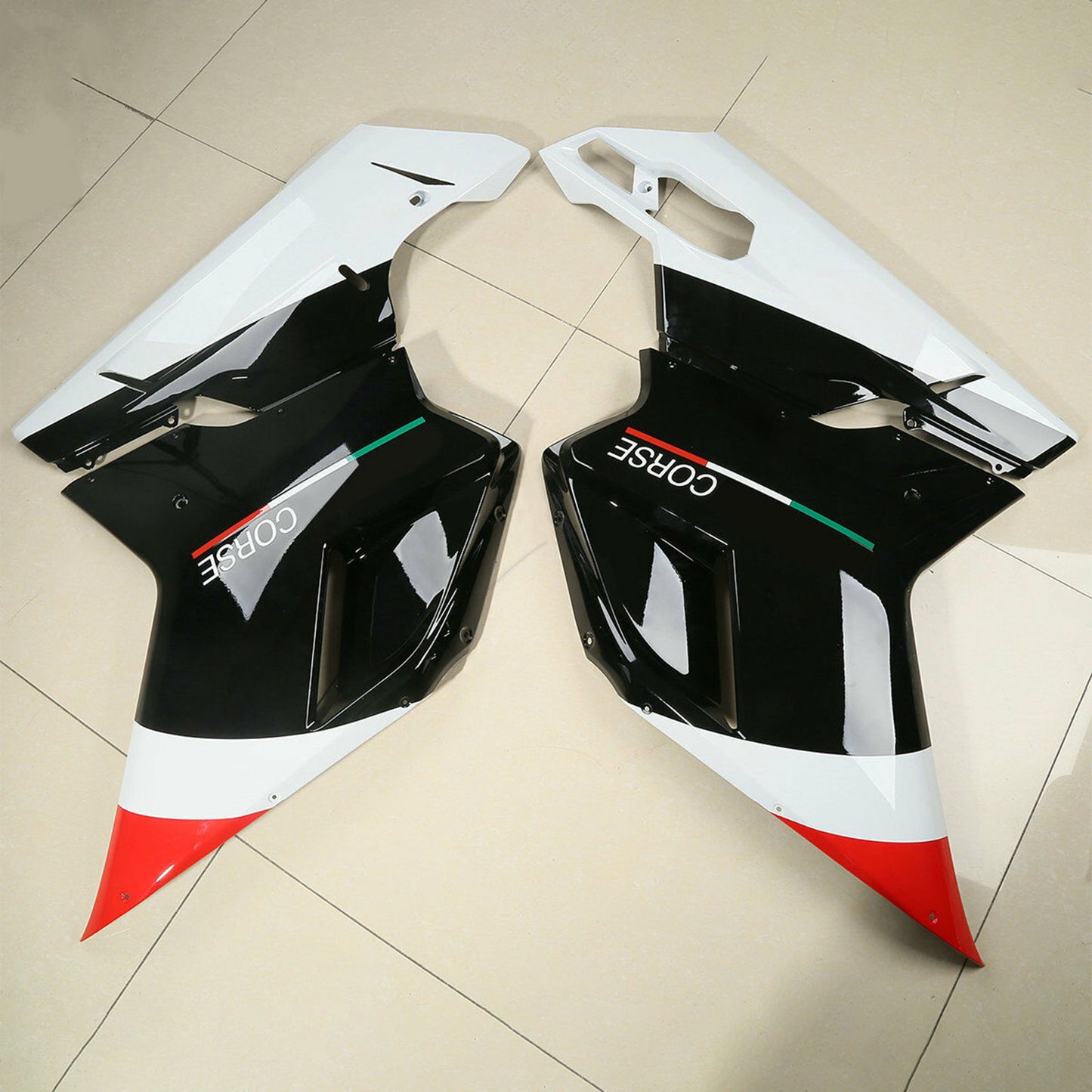 Amotopart 2007-2012 Ducati 1098 848 1198 Rot-Wei