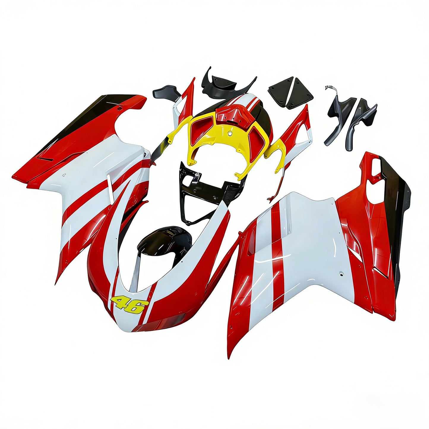 Carenatura Kit Carrozzeria ABS fit Per Ducati 1098 1198 848 2007-2011 Generico