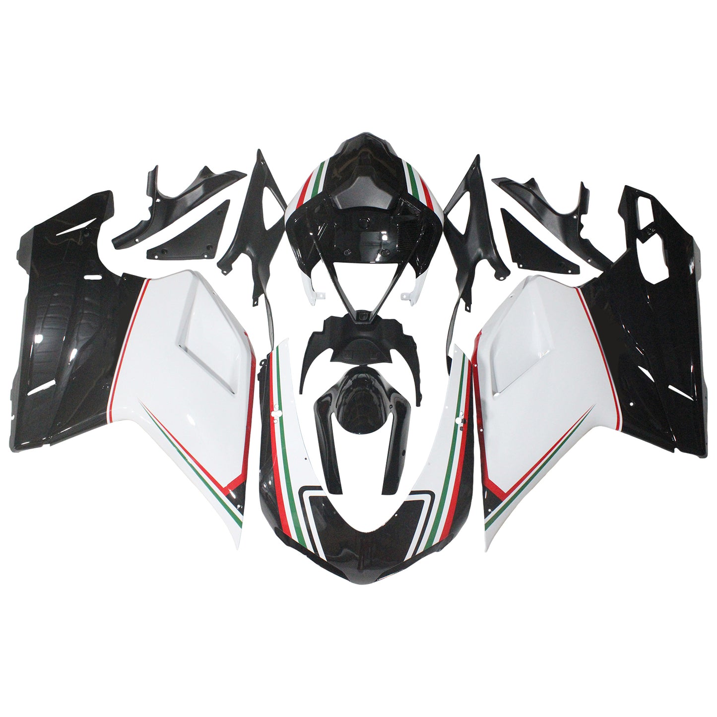 Amotopart Ducati 2007-2011 1098/1198/848 Schwarzwei