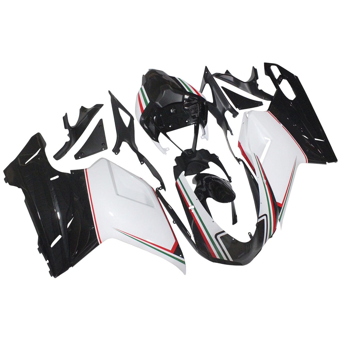 Amotopart Ducati 2007-2011 1098/1198/848 Schwarzwei