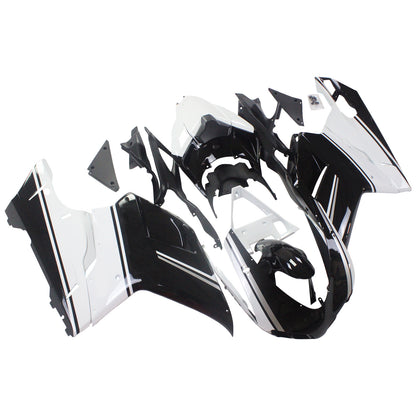 Amotopart Ducati 2007-2011 1098/1198/848 kit di carenatura bianca mix nera