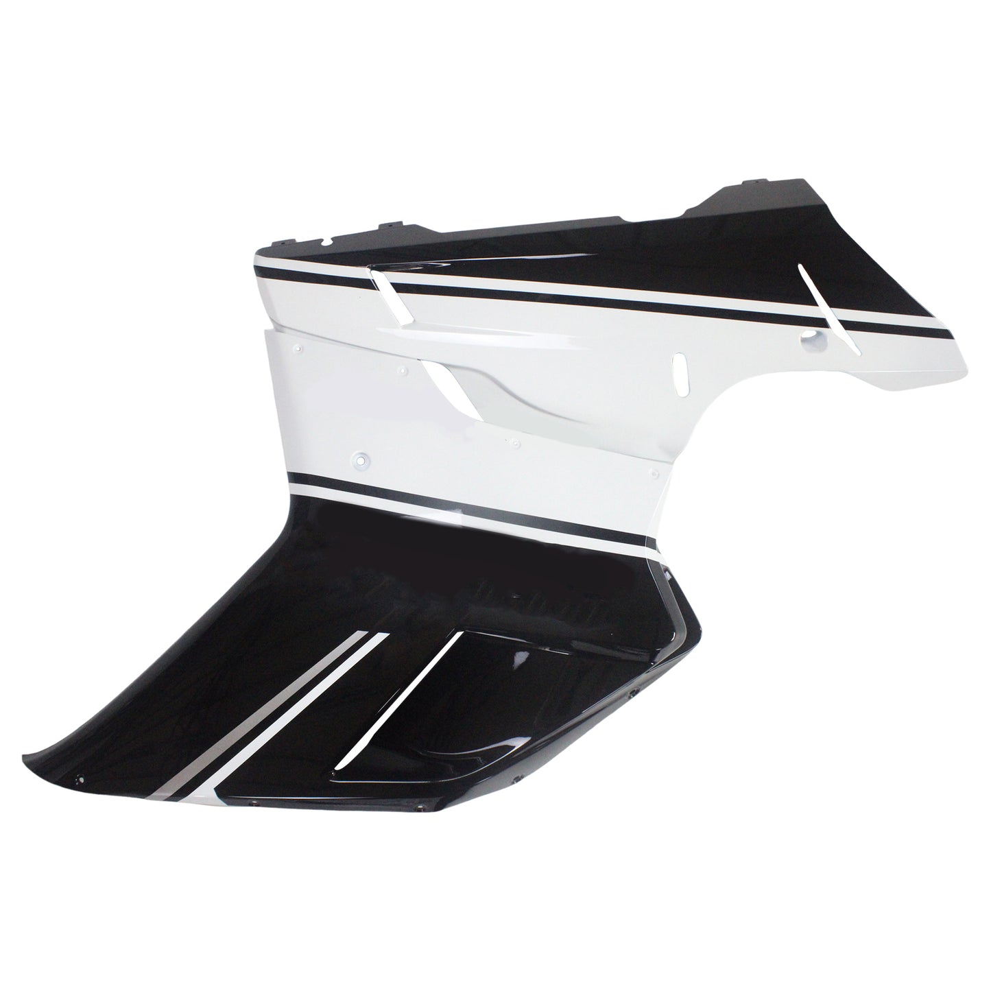 Amotopart Ducati 2007-2011 1098/1198/848 kit di carenatura bianca mix nera