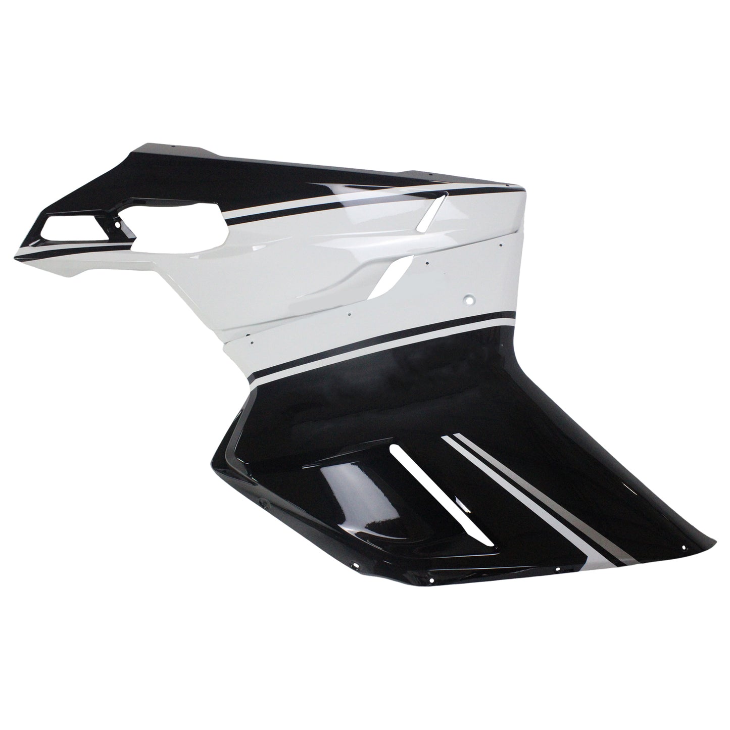 Amotopart Ducati 2007-2011 1098/1198/848 kit di carenatura bianca mix nera