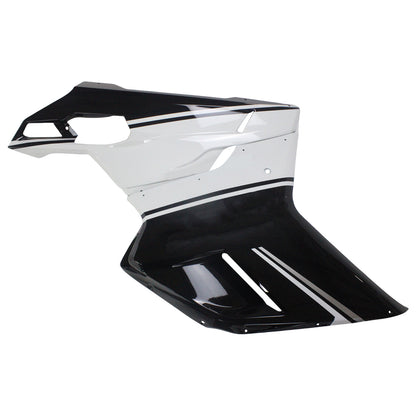 Amotopart Ducati 2007-2011 1098/1198/848 kit di carenatura bianca mix nera