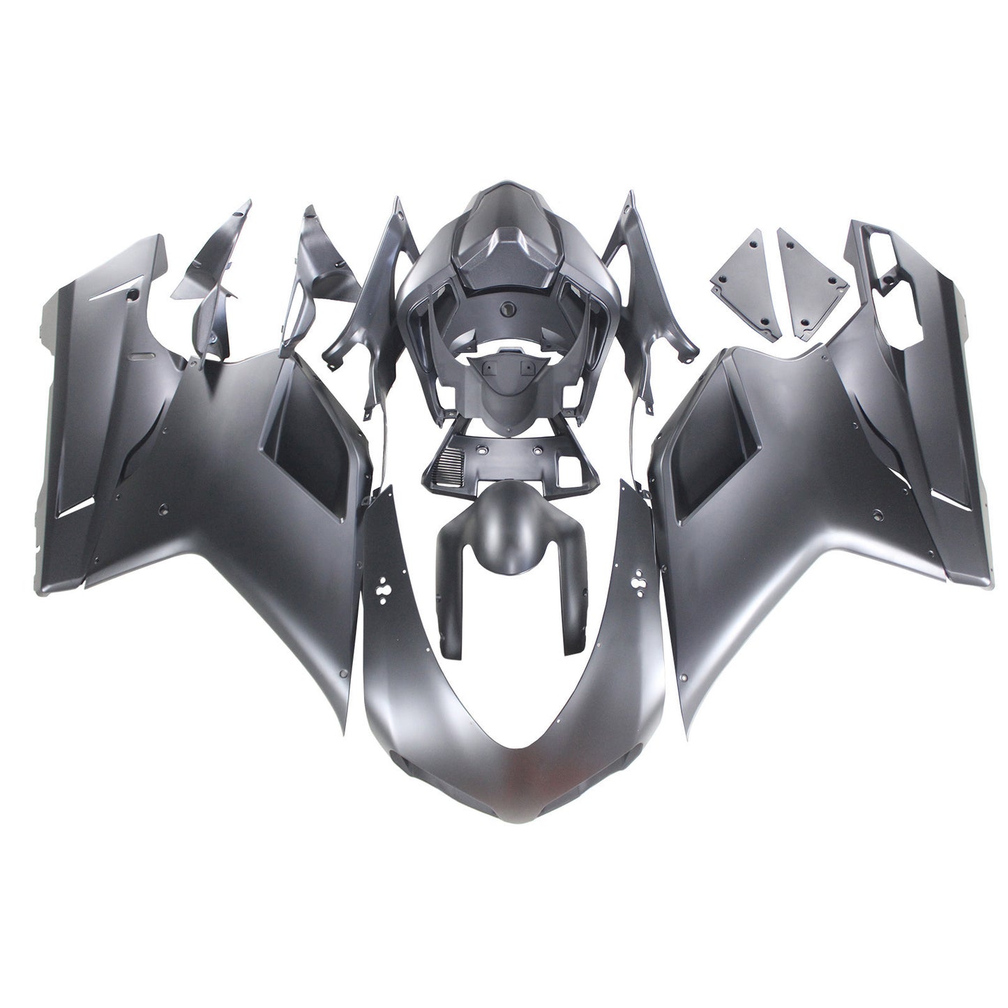 Amotopart Ducati 2007-2012 1098 Mattes Kit trigger nero