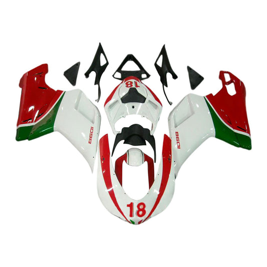 Amotopart Ducati 1098 1198 848 2007-2011 Kit carena Carrozzeria ABS