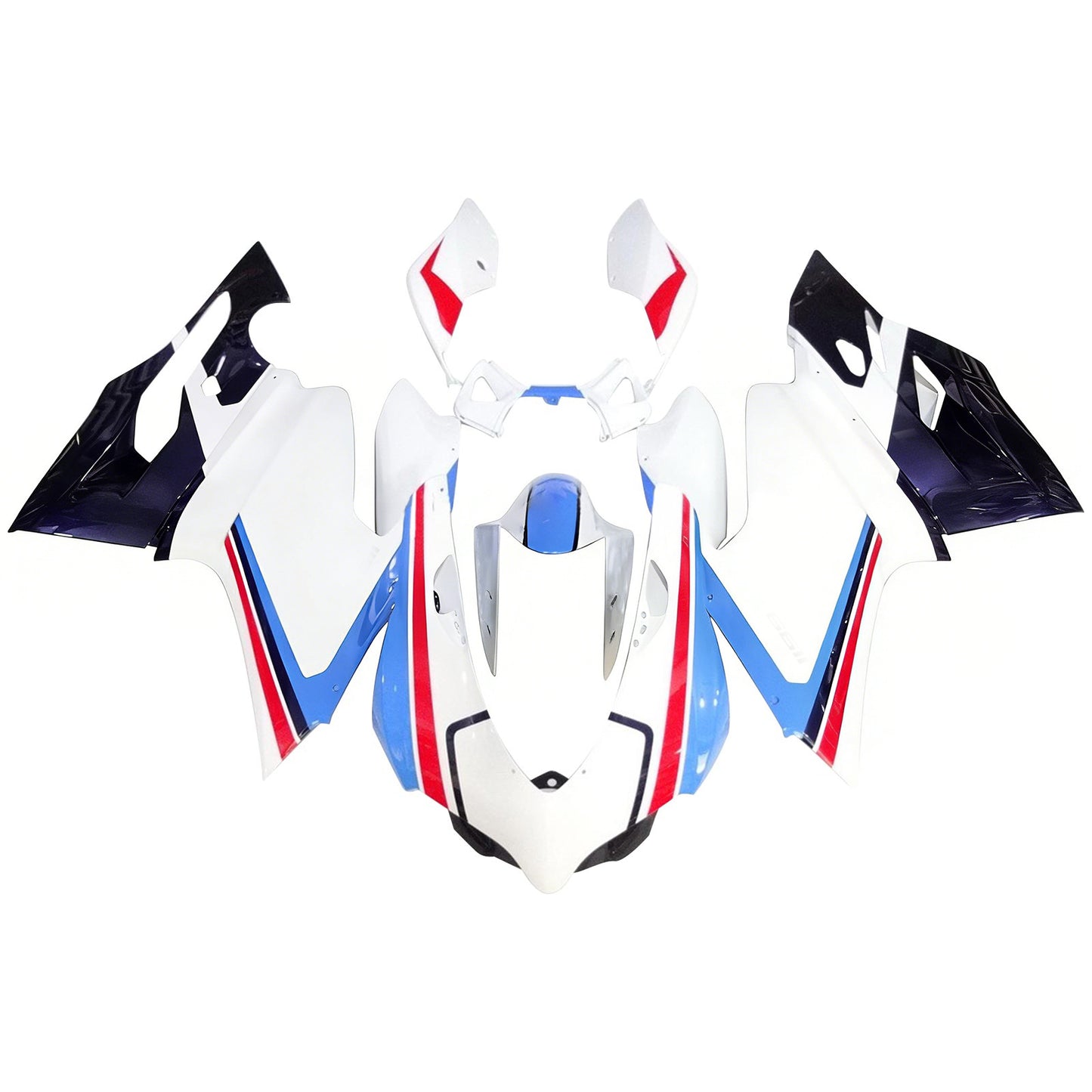 Amotopart Ducati 1098 1198 848 2007-2011 Kit carena Carrozzeria ABS
