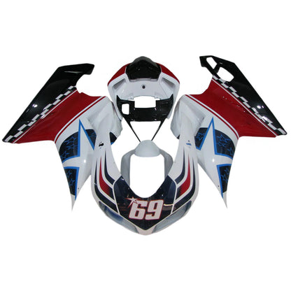 Amotopart Ducati 1098 1198 848 2007-2011 Kit carena Carrozzeria ABS