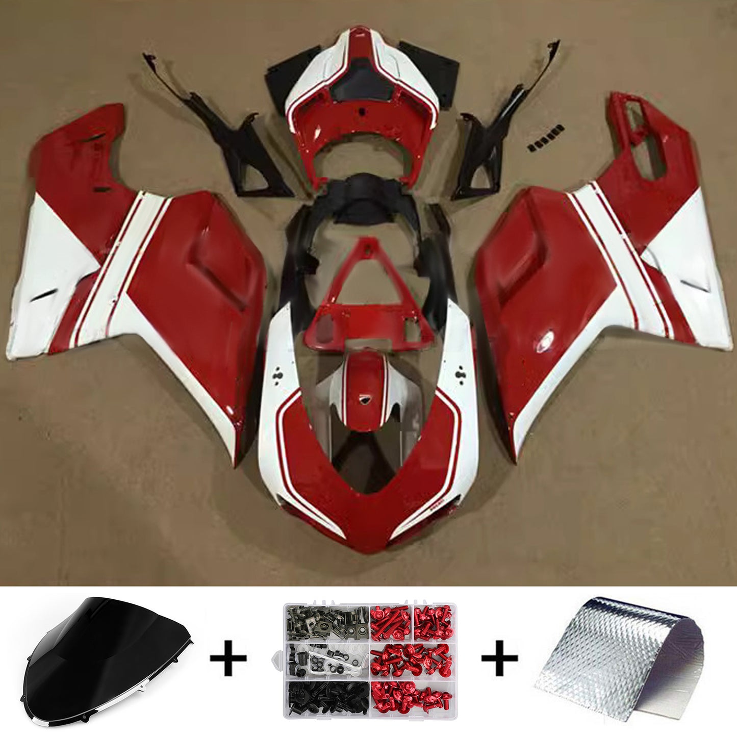 Kit Carenatura Ducati 1098 1198 848 2007-2011 Carrozzeria ABS