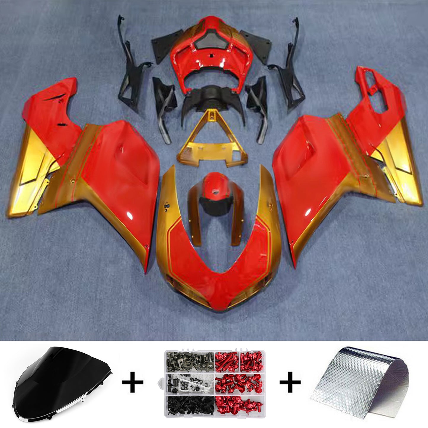 Kit Carenatura Ducati 1098 1198 848 2007-2011 Carrozzeria ABS