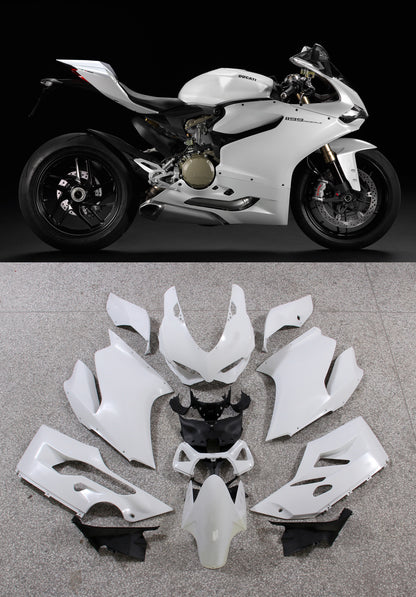 Misura per Ducati 1199 (2012-2015) Carrozzeria Carenatura ABS Stampaggio ad iniezione 5 colori Generico