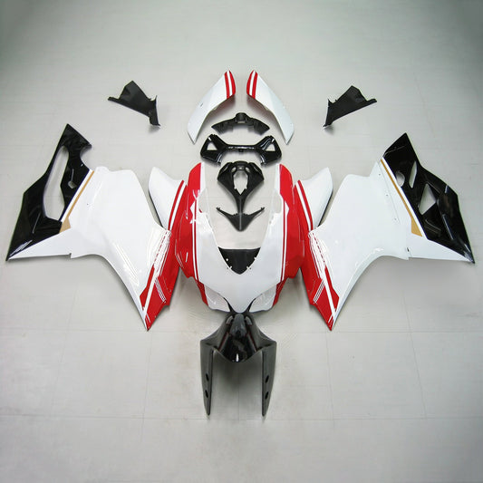 Amotopart Ducati 2012-2015 1199 Schwarz Wei kit di rivestimento rosso