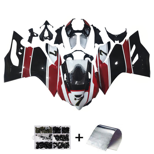 Amotopart Ducati 1199 2012-2015 Kit Carena Carrozzeria Plastica ABS