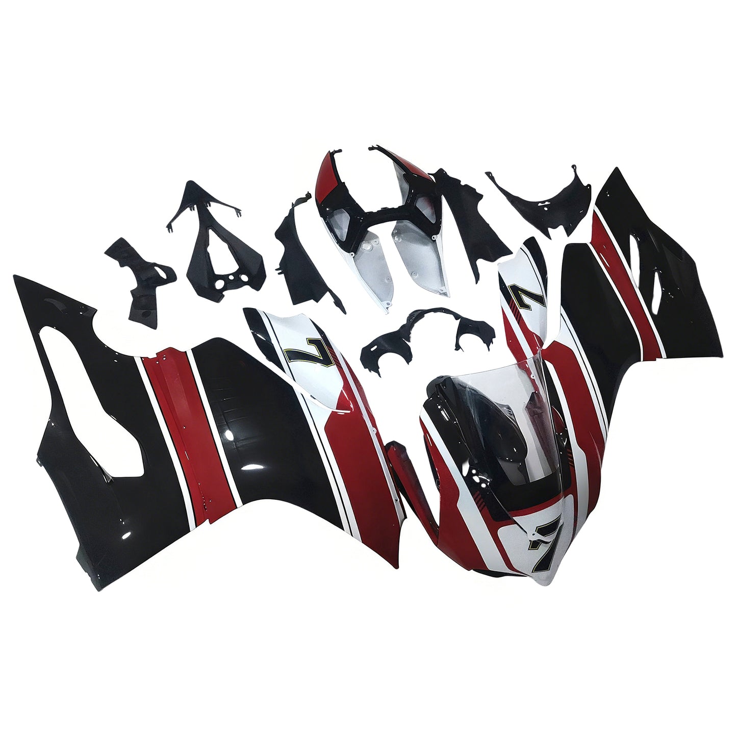 Amotopart Ducati 1199 2012-2015 Kit Carena Carrozzeria Plastica ABS