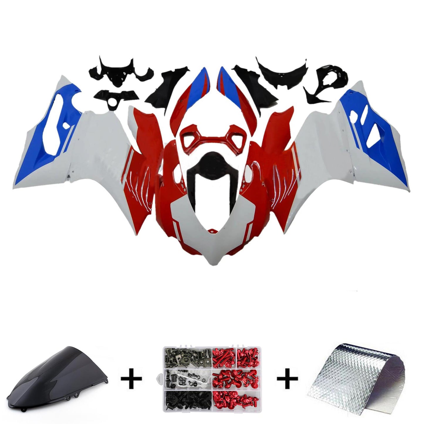 Amotopart Ducati 1199 2012-2015 Kit Carena Carrozzeria Plastica ABS