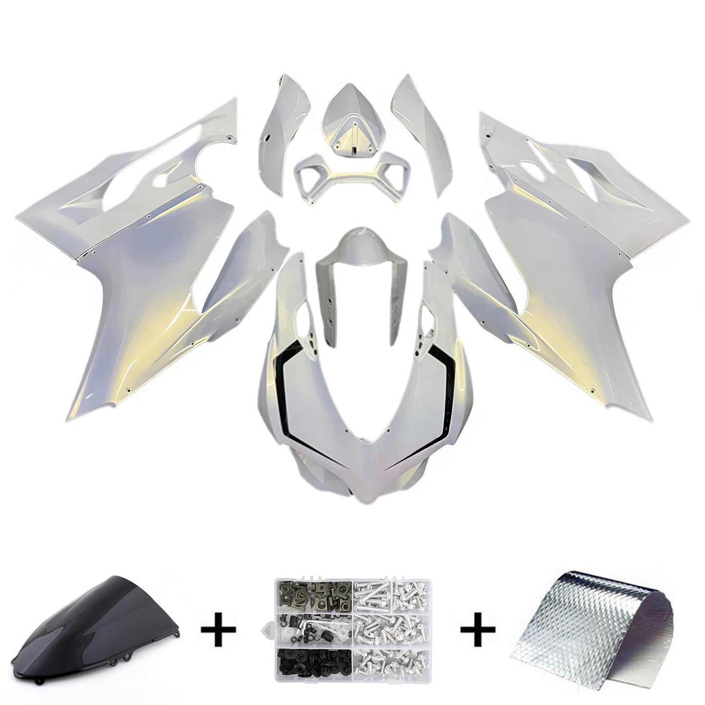 Amotopart Ducati 1199 2012-2015 Kit Carena Carrozzeria Plastica ABS
