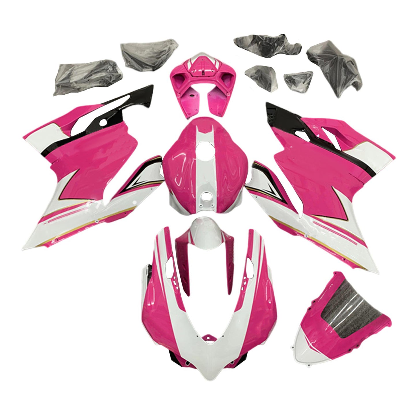 Amotopart Ducati 1199 2012-2015 Kit Carena Carrozzeria Plastica ABS