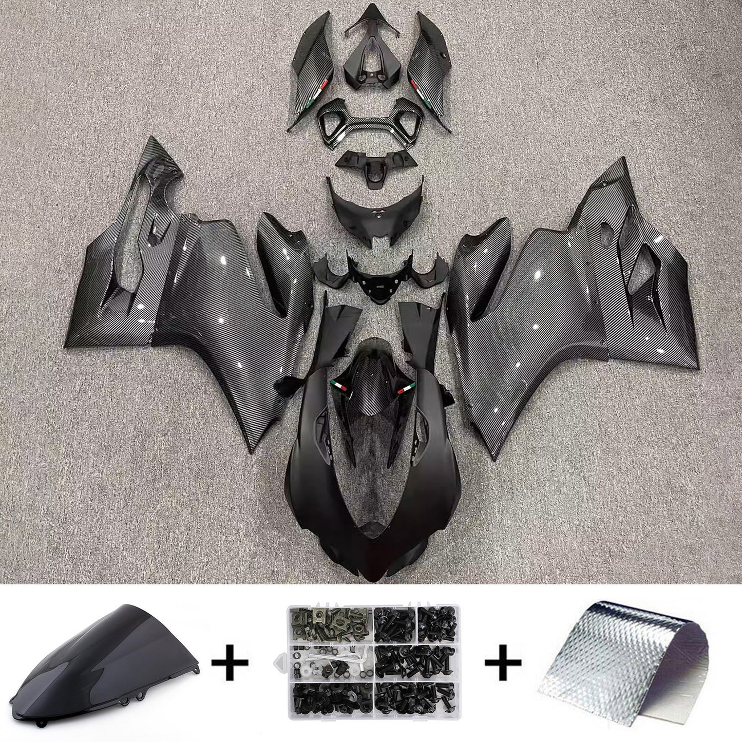 Kit carenatura iniezione Ducati 1199 2012-2015 Carrozzeria plastica ABS