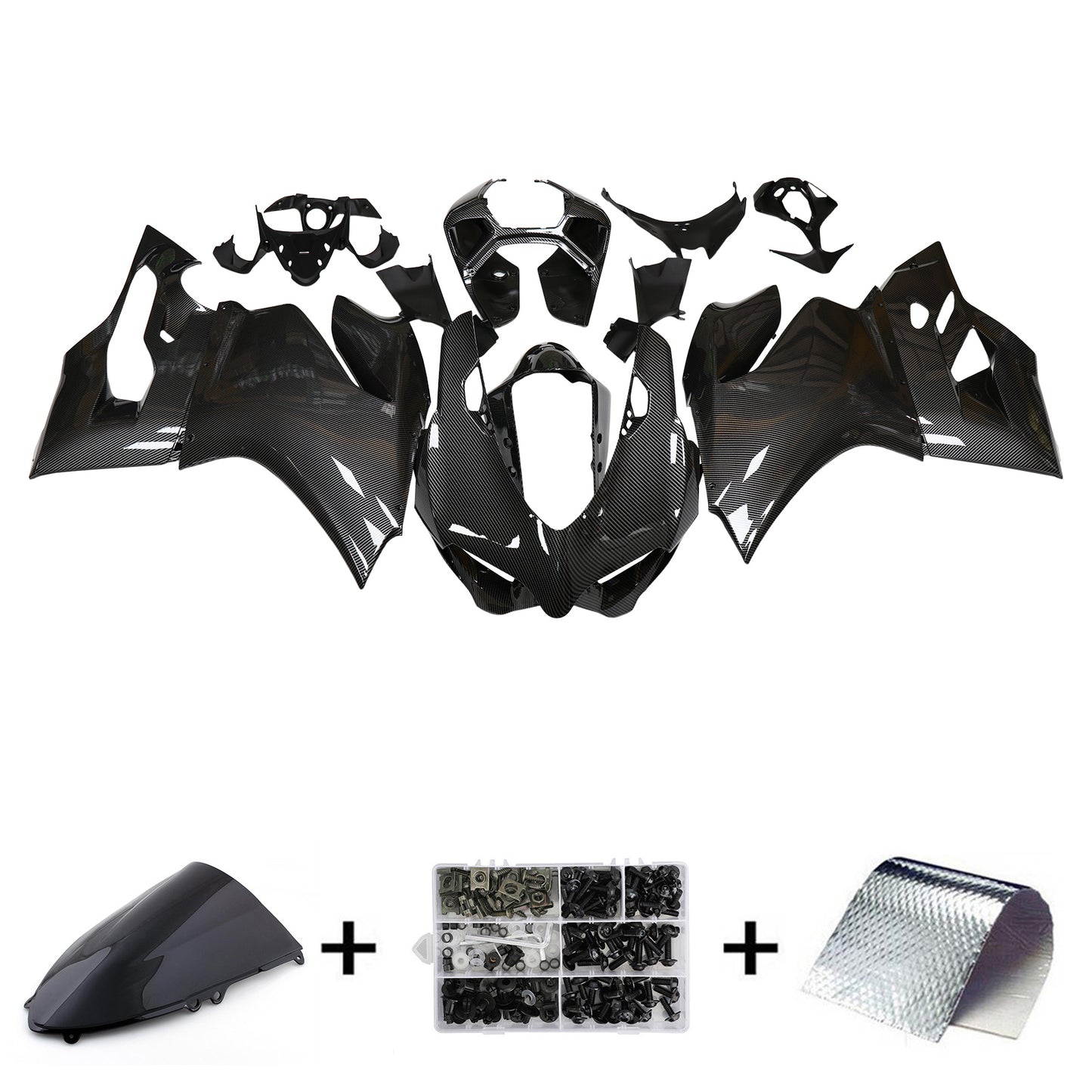Kit carenatura iniezione Ducati 1199 2012-2015 Carrozzeria plastica ABS