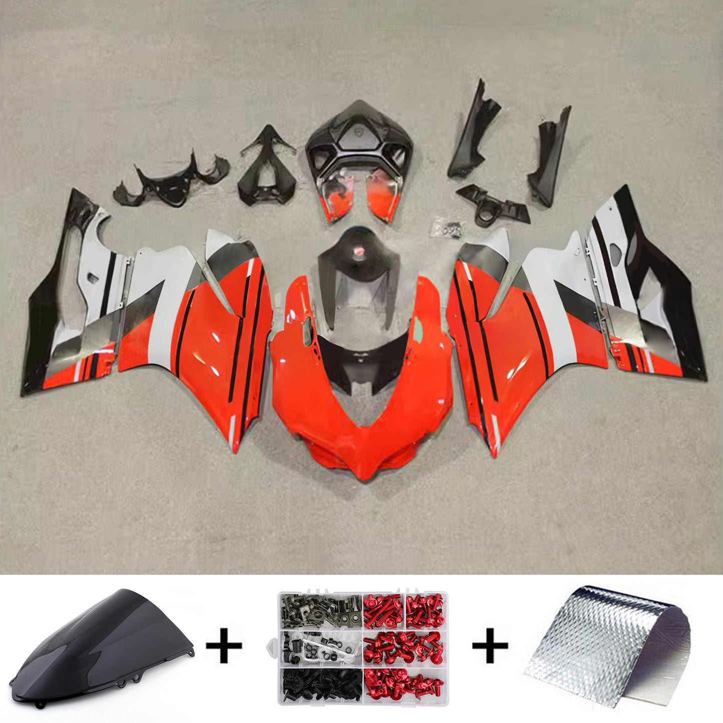 Kit carenatura iniezione Ducati 1199 2012-2015 Carrozzeria plastica ABS