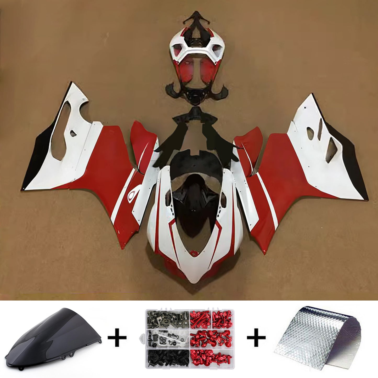 Kit carenatura iniezione Ducati 1199 2012-2015 Carrozzeria plastica ABS
