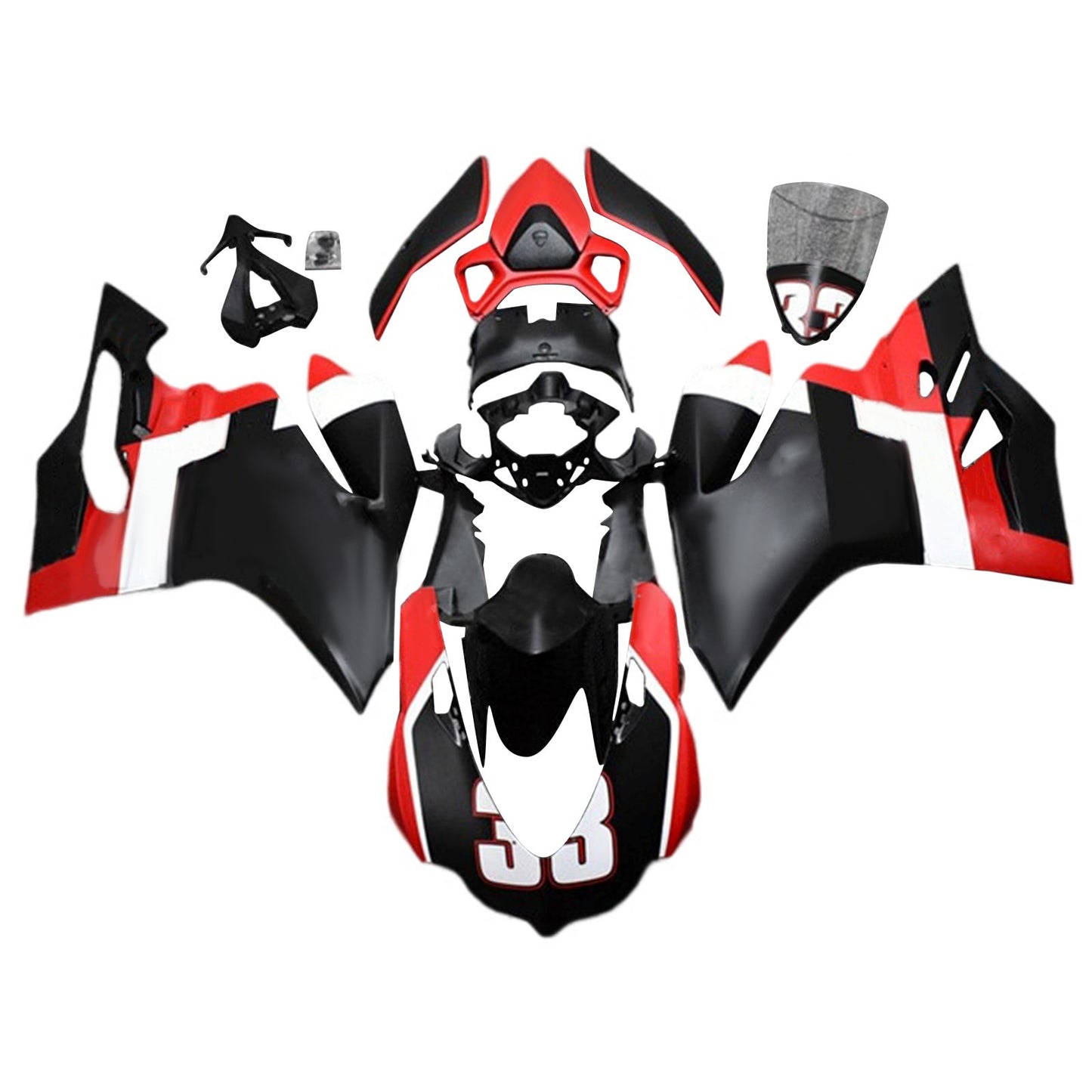 Amotopart Ducati 1299 2015-2020 Kit carena Carrozzeria Plastica ABS