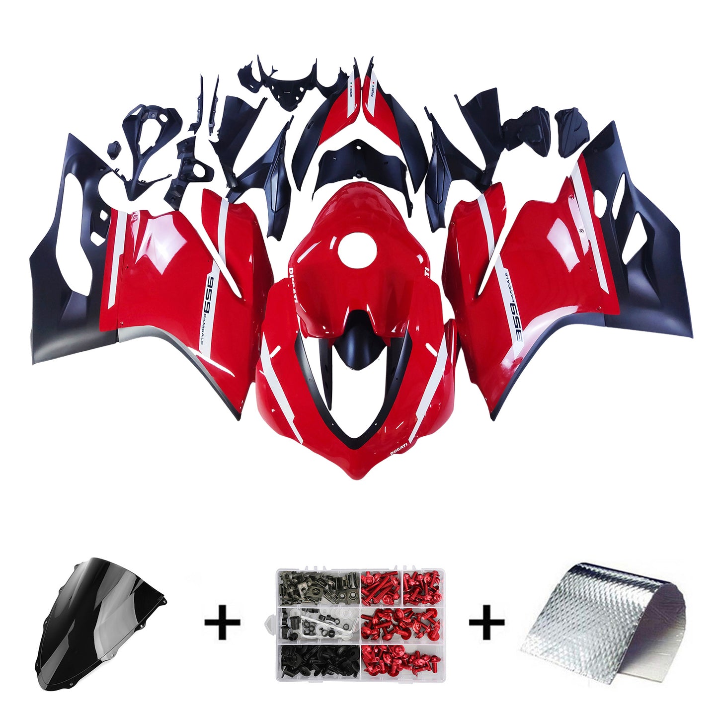 Kit carenatura iniezione Ducati 1299 2015-2020 Carrozzeria plastica ABS