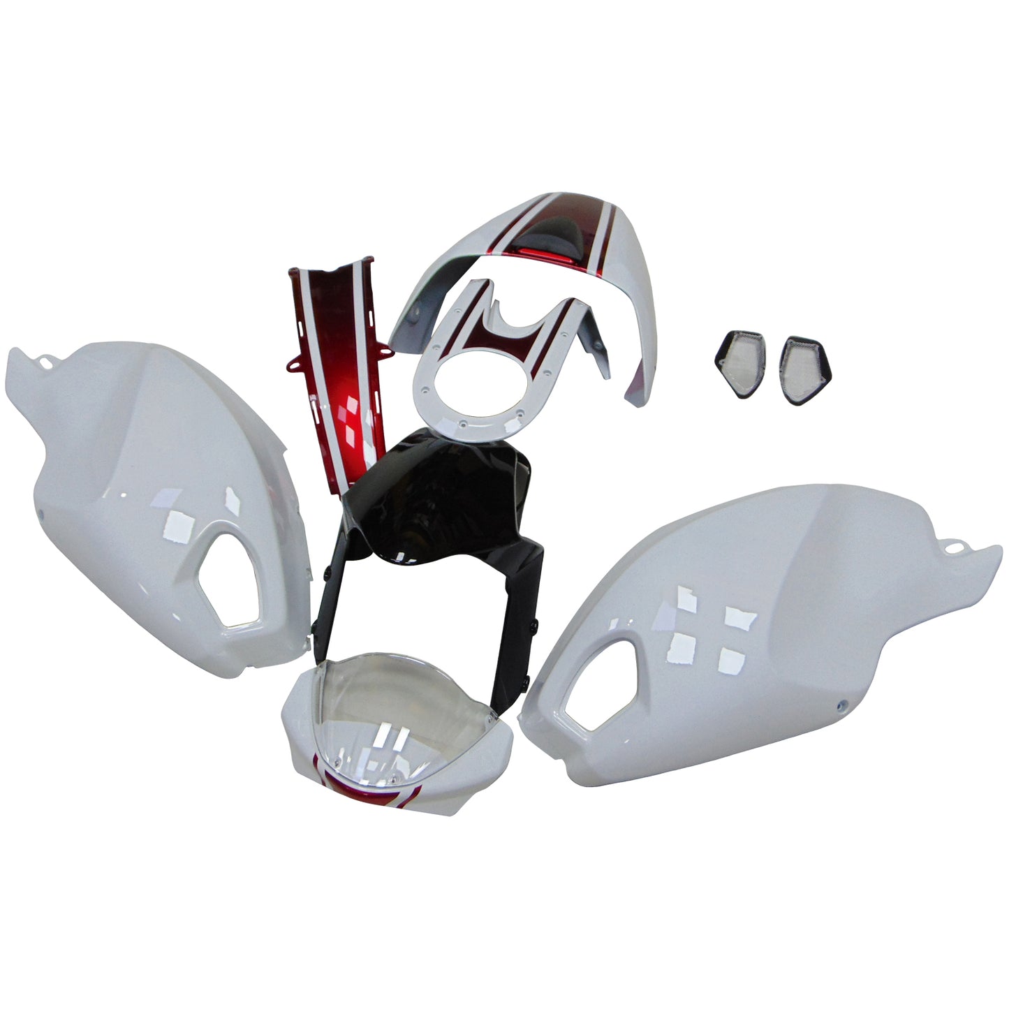Ducati Monster 696 796 1100 S EVO tutti gli anni Carena Kit Carrozzeria